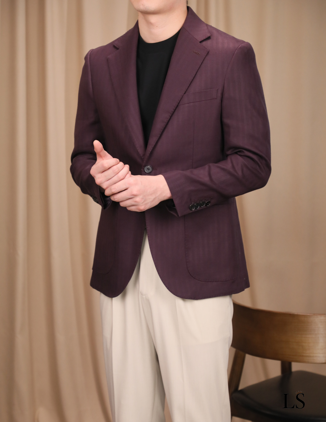 Men's Siena Tencel Linen Blazer
