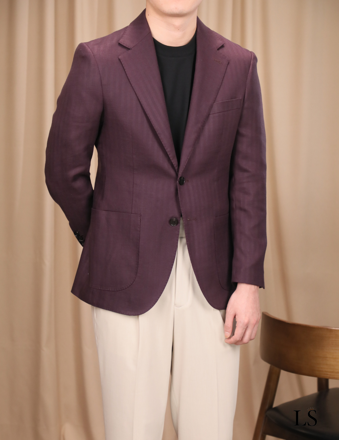 Men's Siena Tencel Linen Blazer