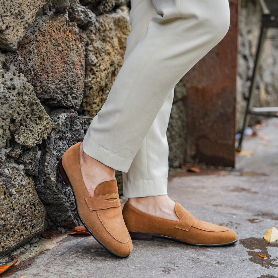 Men’s Siena Suede Penny Loafer