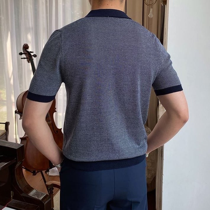 Tencel Marsala Polo