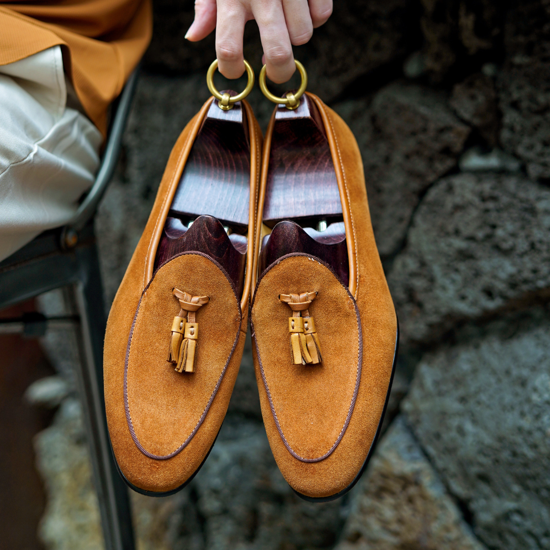 Men’s Napoli Suede Tassel Loafer