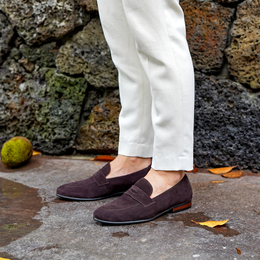 Men’s Siena Suede Penny Loafer