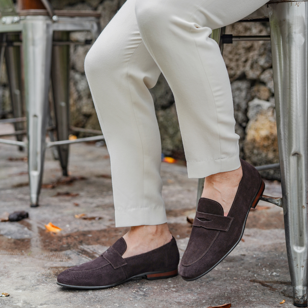 Men’s Siena Suede Penny Loafer