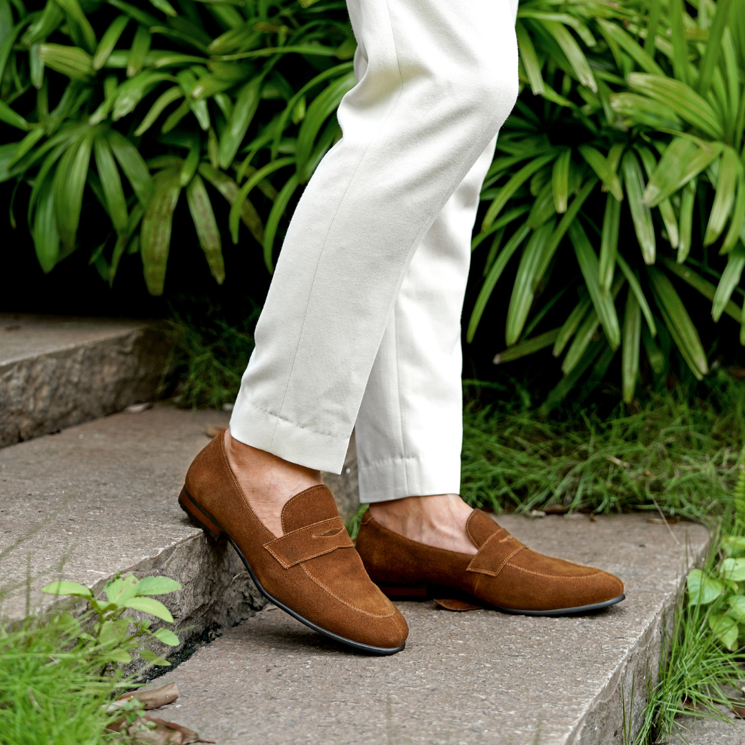 Men’s Siena Suede Penny Loafer