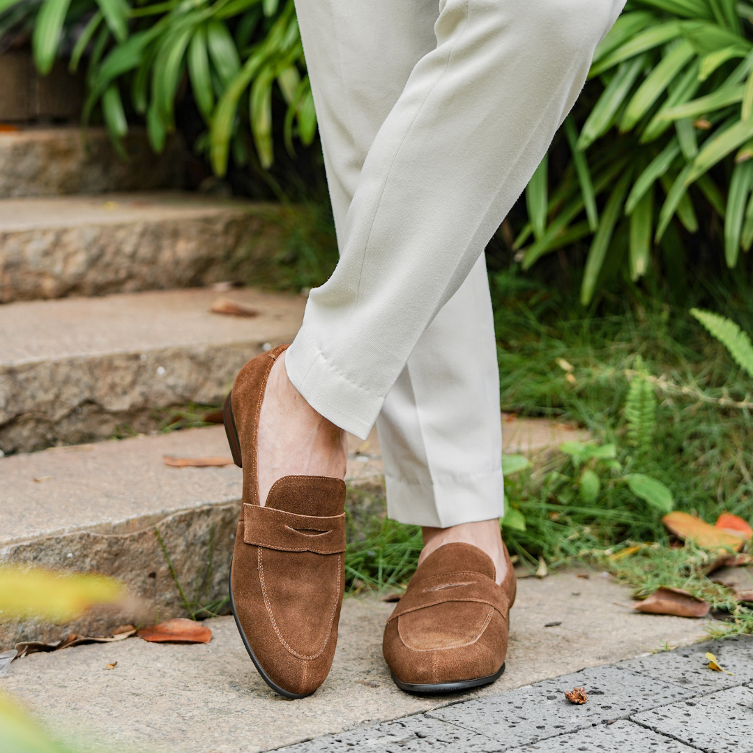 Men’s Siena Suede Penny Loafer