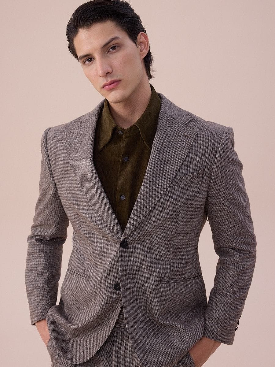 Sirmione Single-Breasted Wool Suit