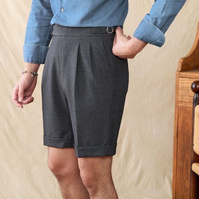 Plaid Florence Shorts