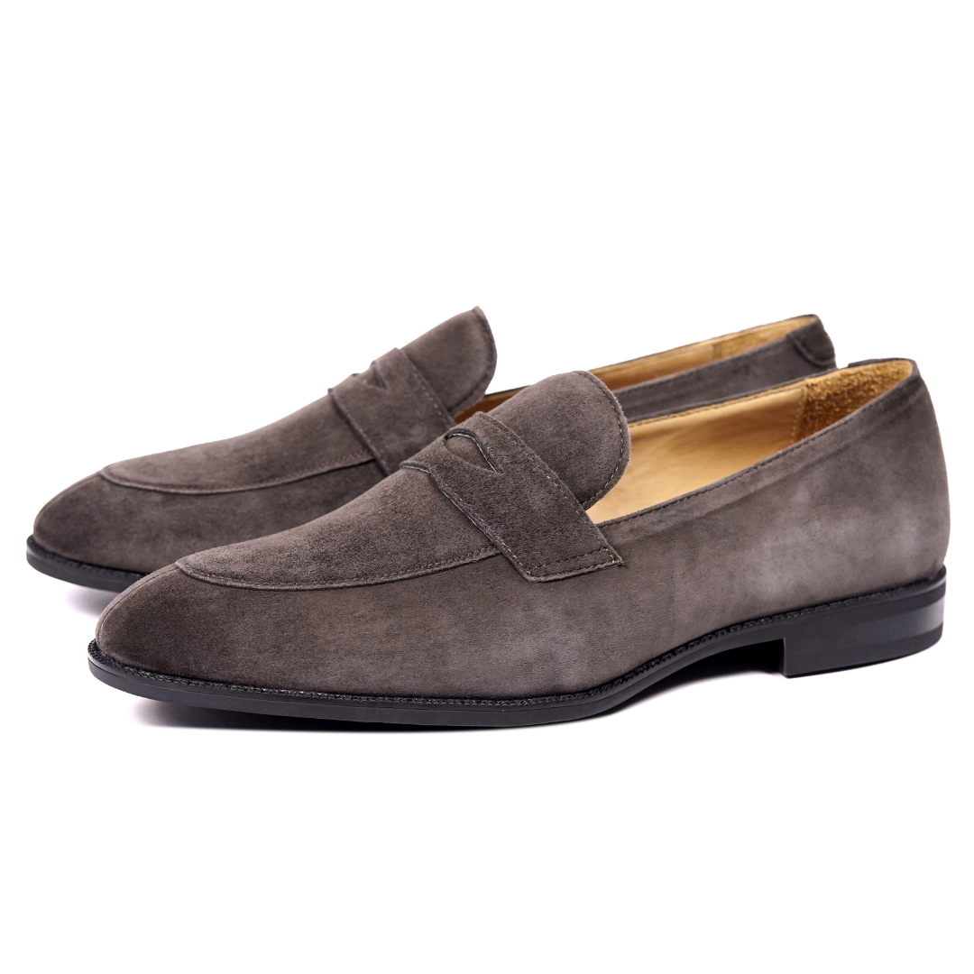 Men’s Cagliari Suede Penny Loafer