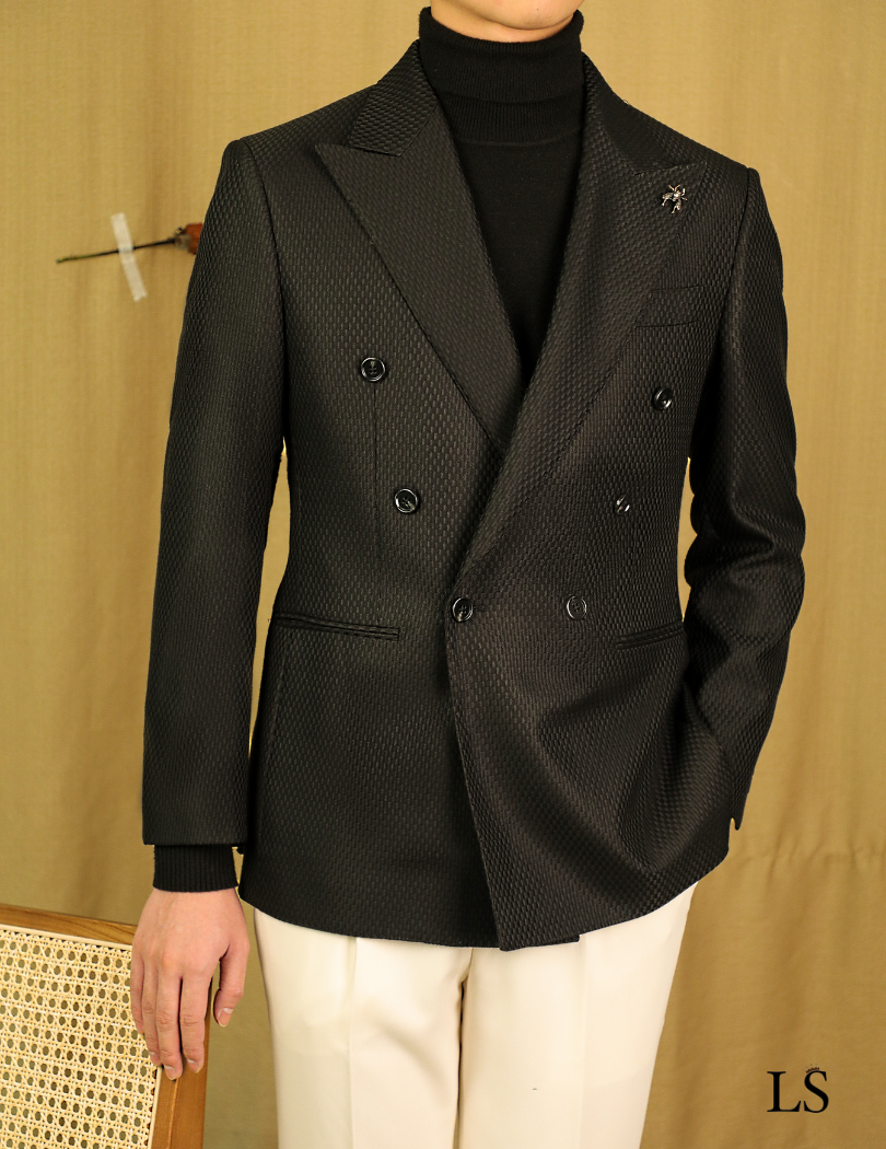 Veroza Checkered Blazer