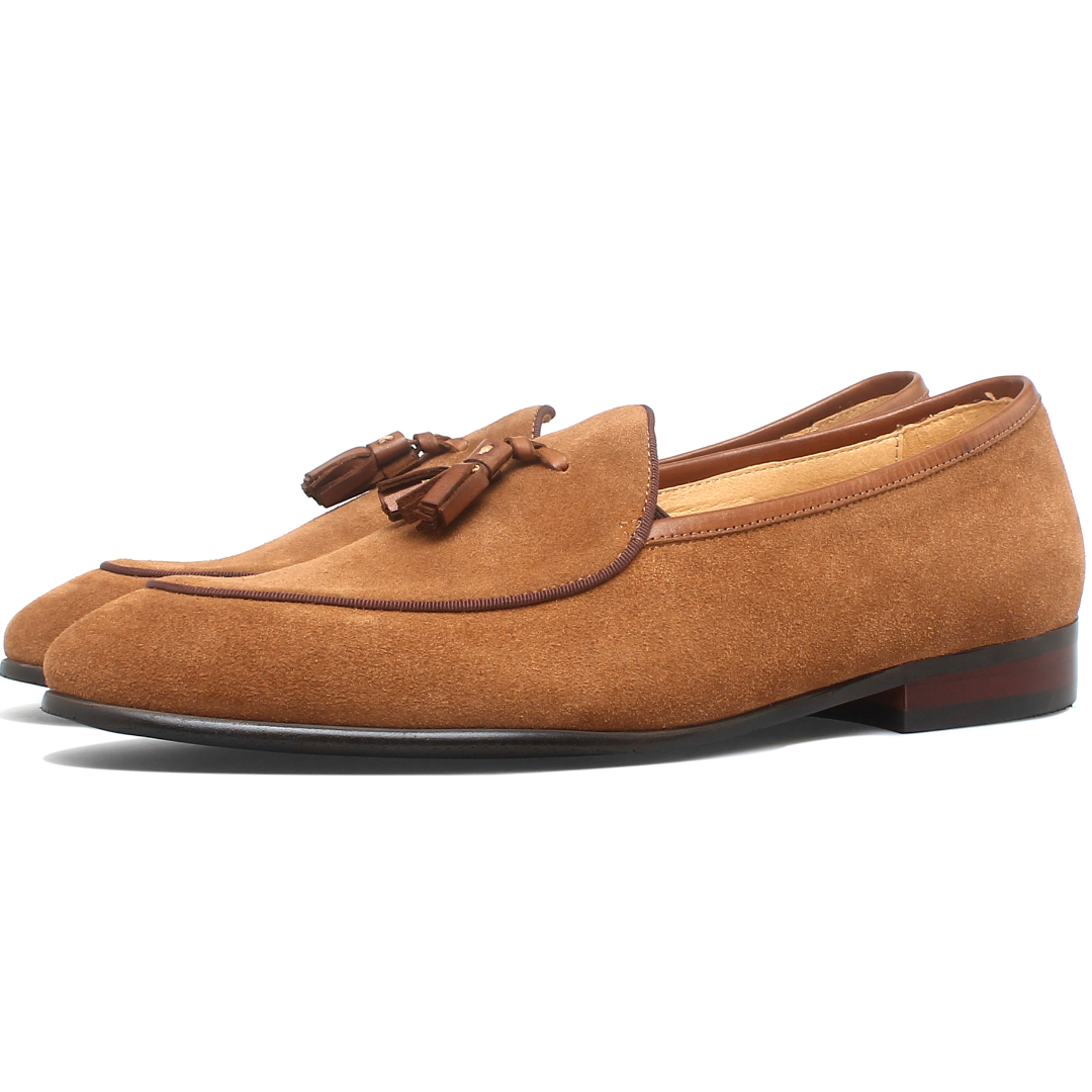 Men’s Napoli Suede Tassel Loafer