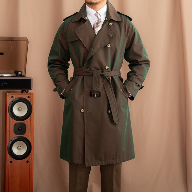 Double Breasted Bari Overcoat