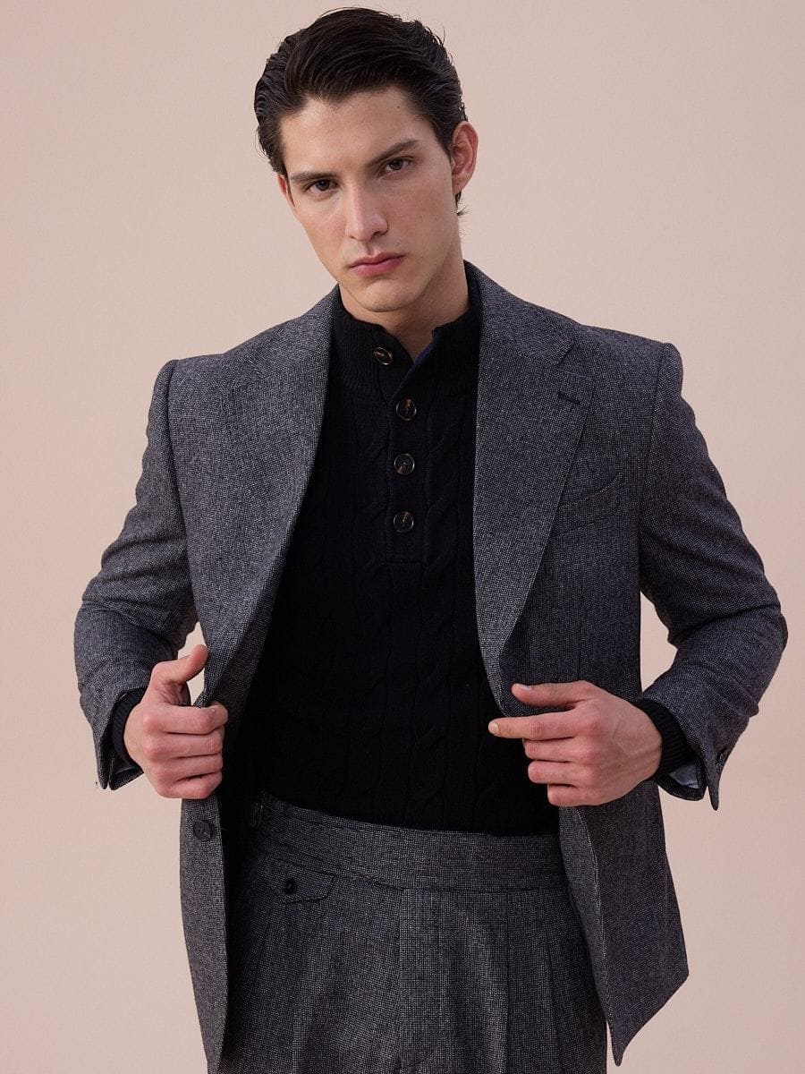 Sirmione Single-Breasted Wool Suit