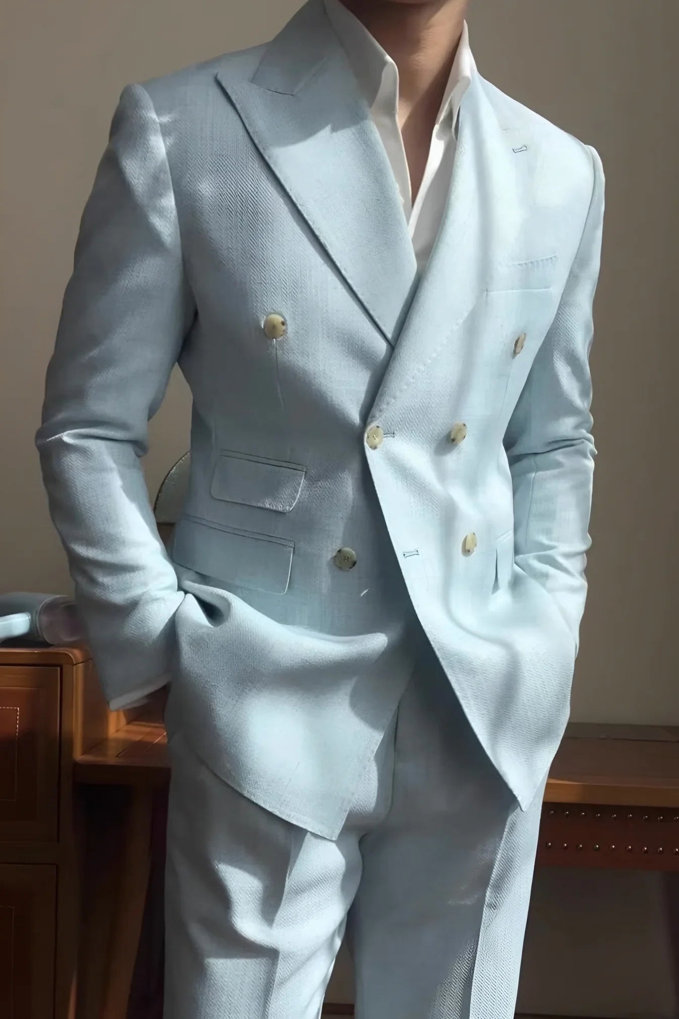 Double-Breasted Suit Napoli