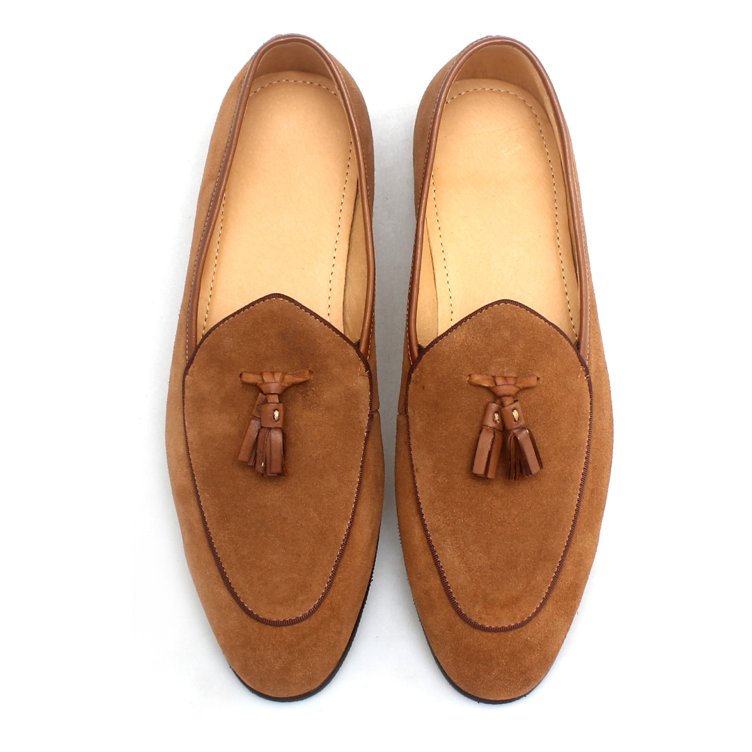 Men’s Napoli Suede Tassel Loafer