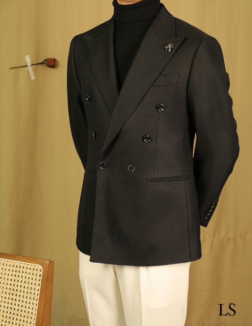 Veroza Checkered Blazer