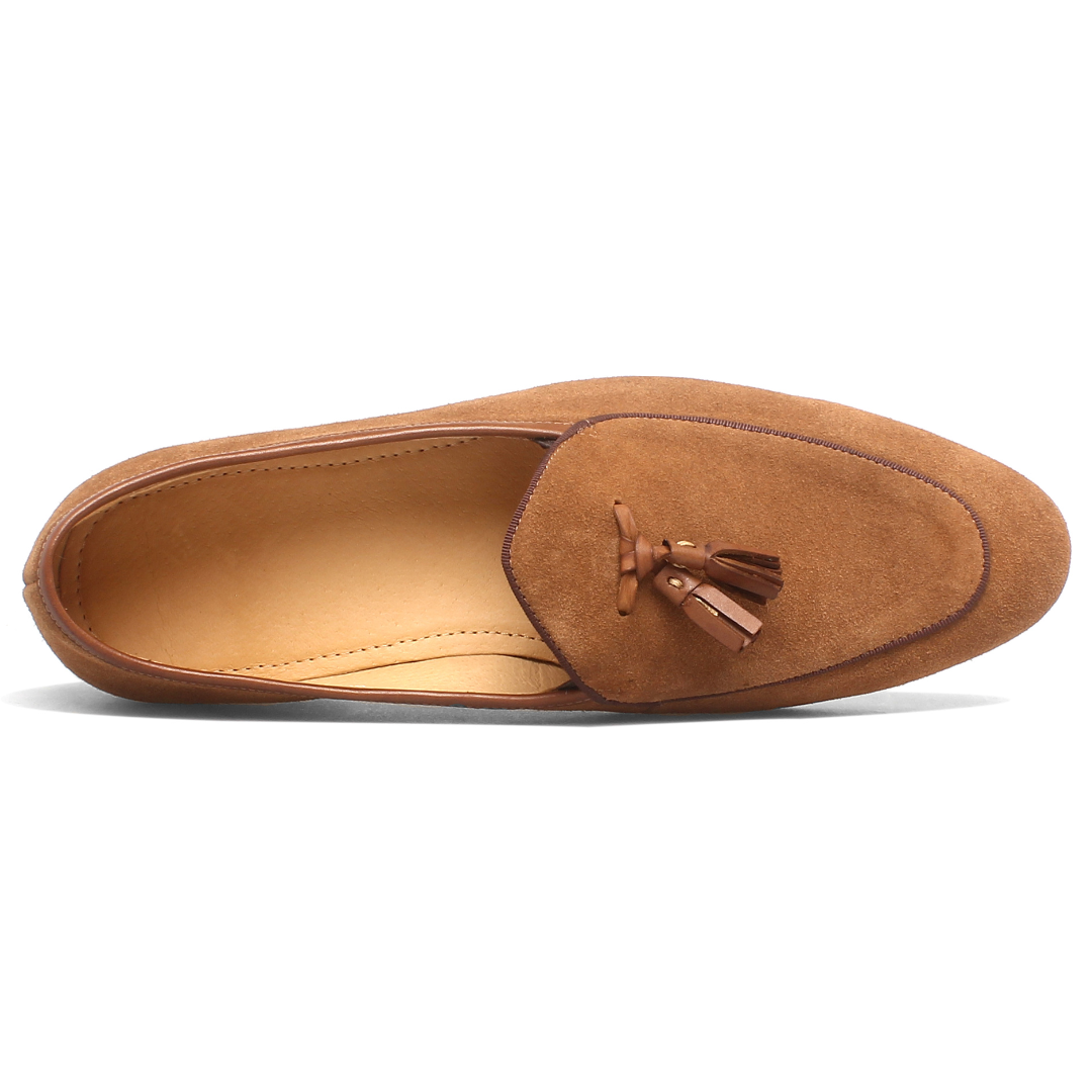 Men’s Napoli Suede Tassel Loafer