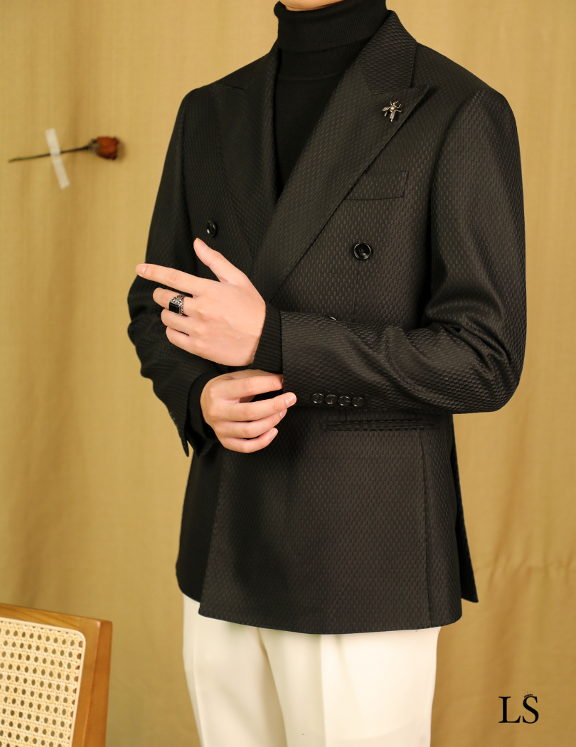 Veroza Checkered Blazer