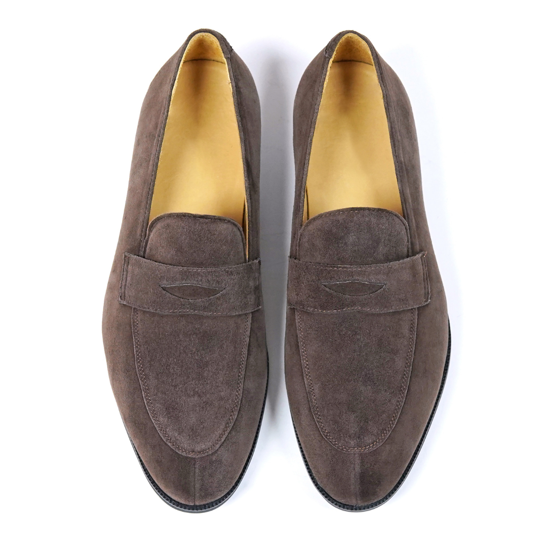 Men’s Cagliari Suede Penny Loafer