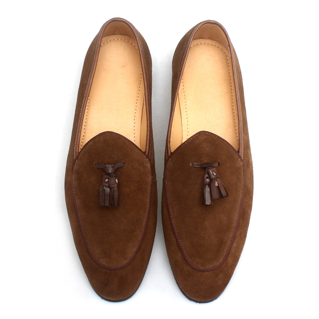 Men’s Napoli Suede Tassel Loafer