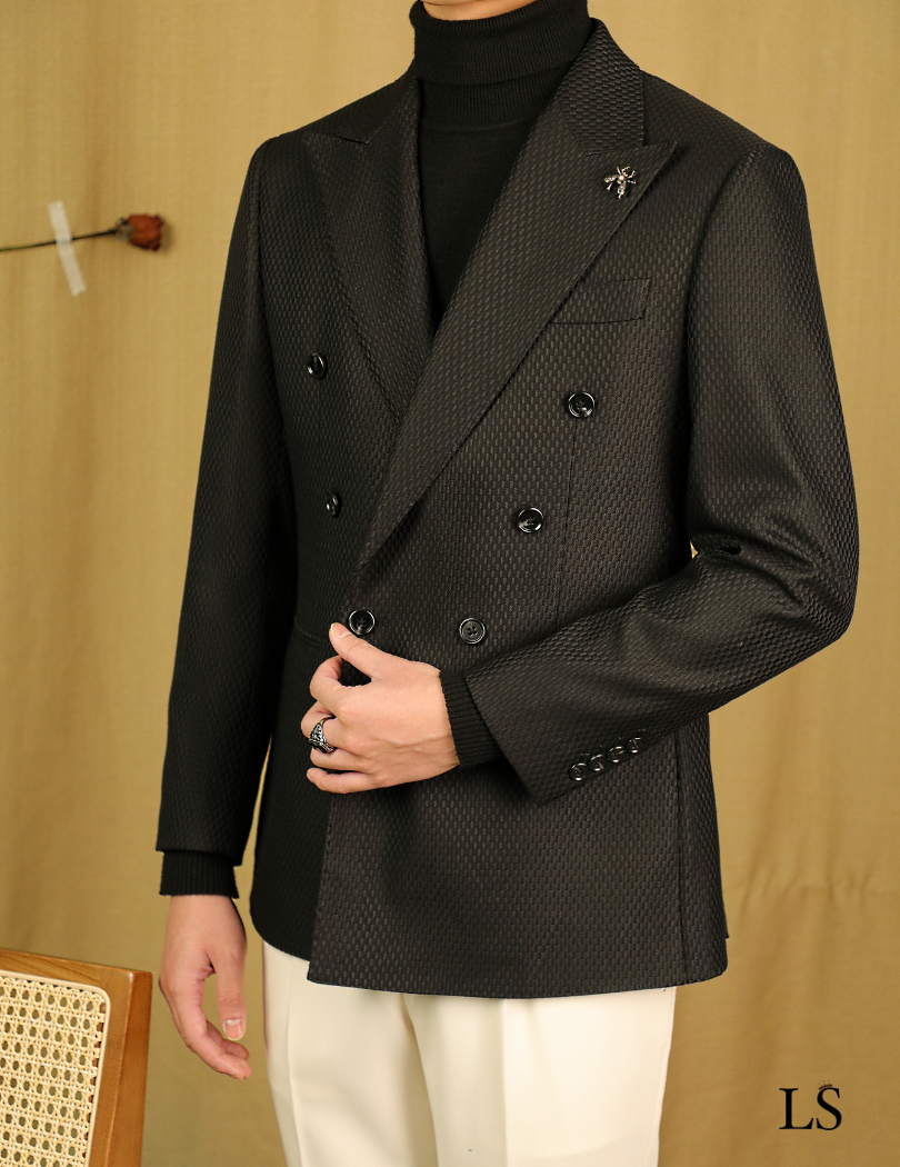 Veroza Checkered Blazer