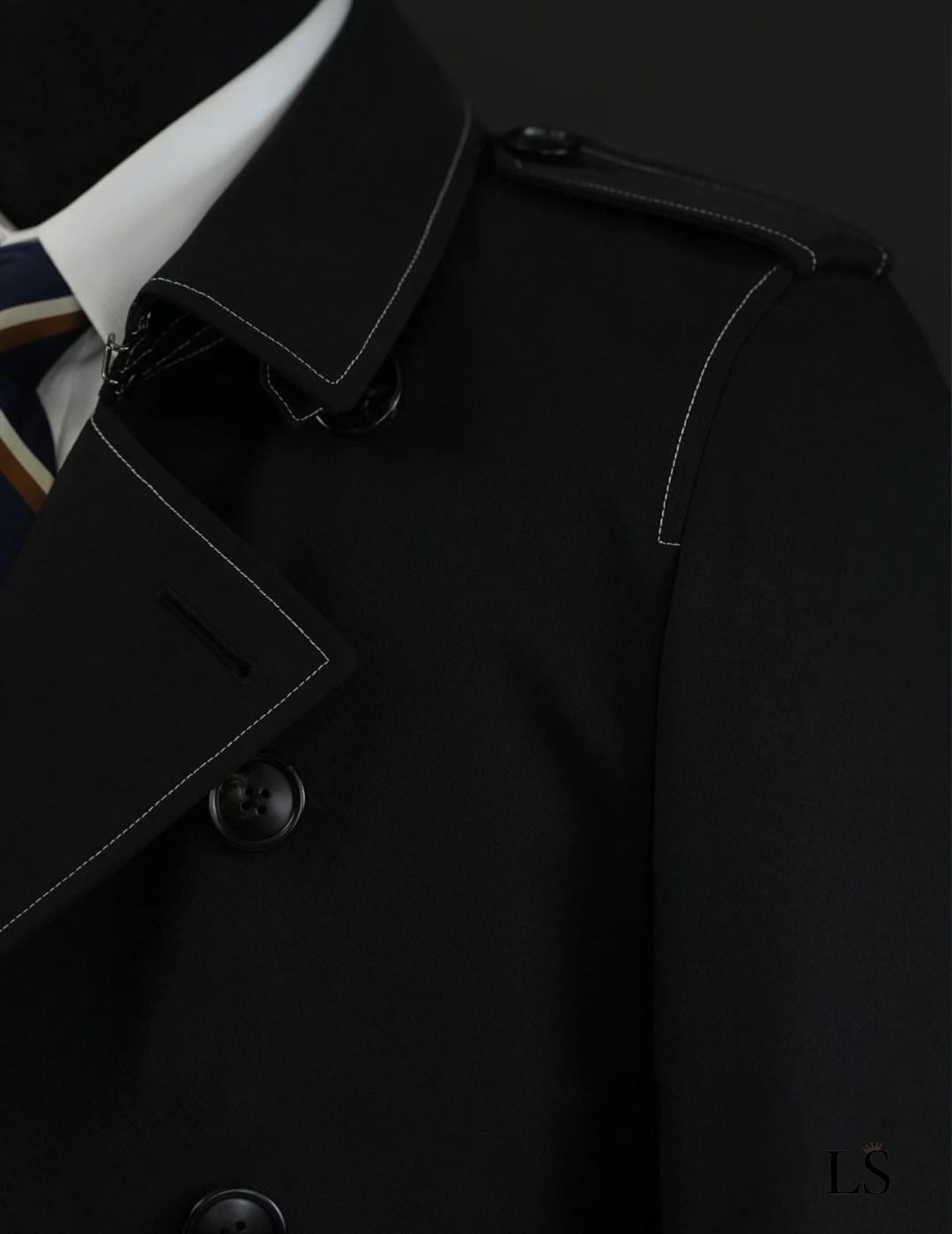 Turin Men's Trench Coat
