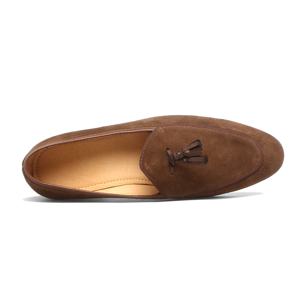Men’s Napoli Suede Tassel Loafer