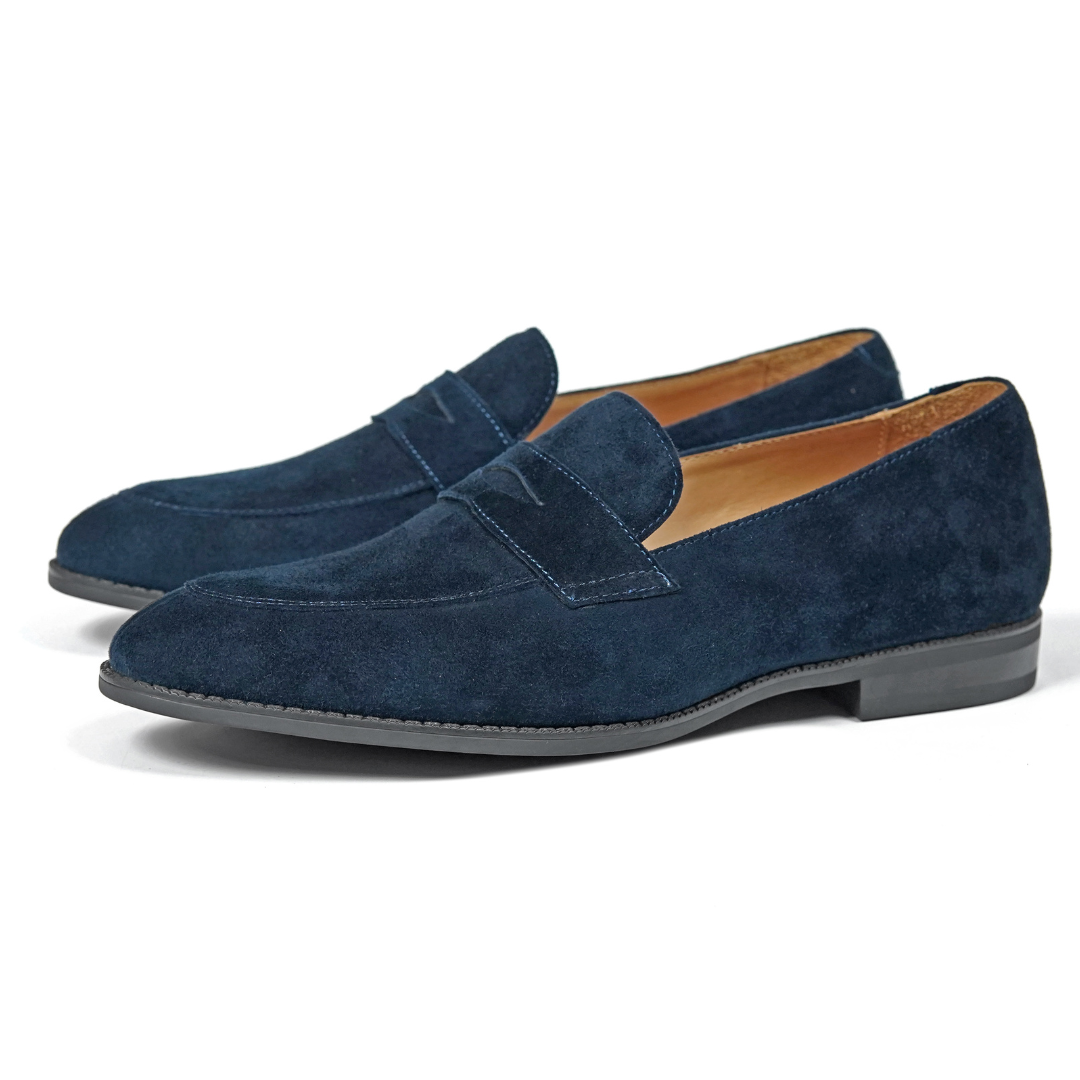 Men’s Cagliari Suede Penny Loafer