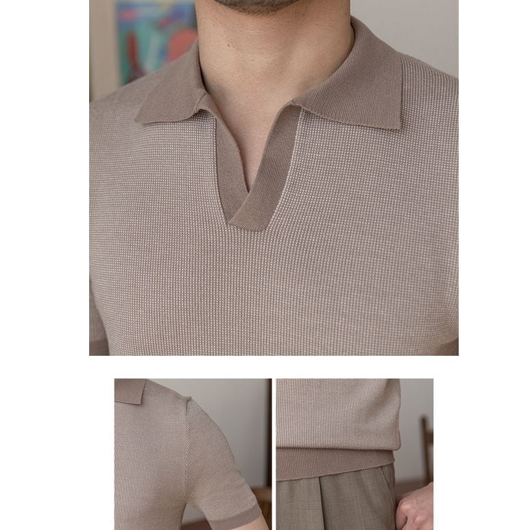 Tencel Marsala Polo