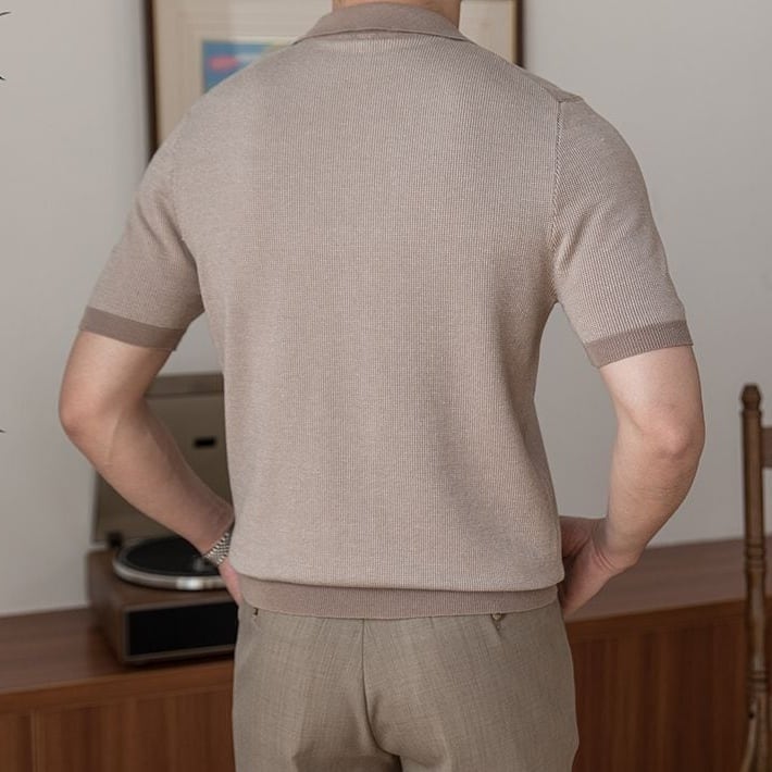 Tencel Marsala Polo