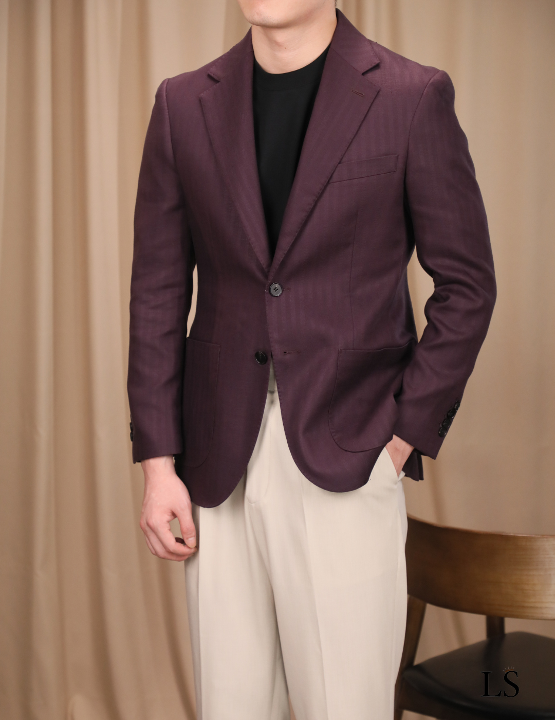 Men's Siena Tencel Linen Blazer