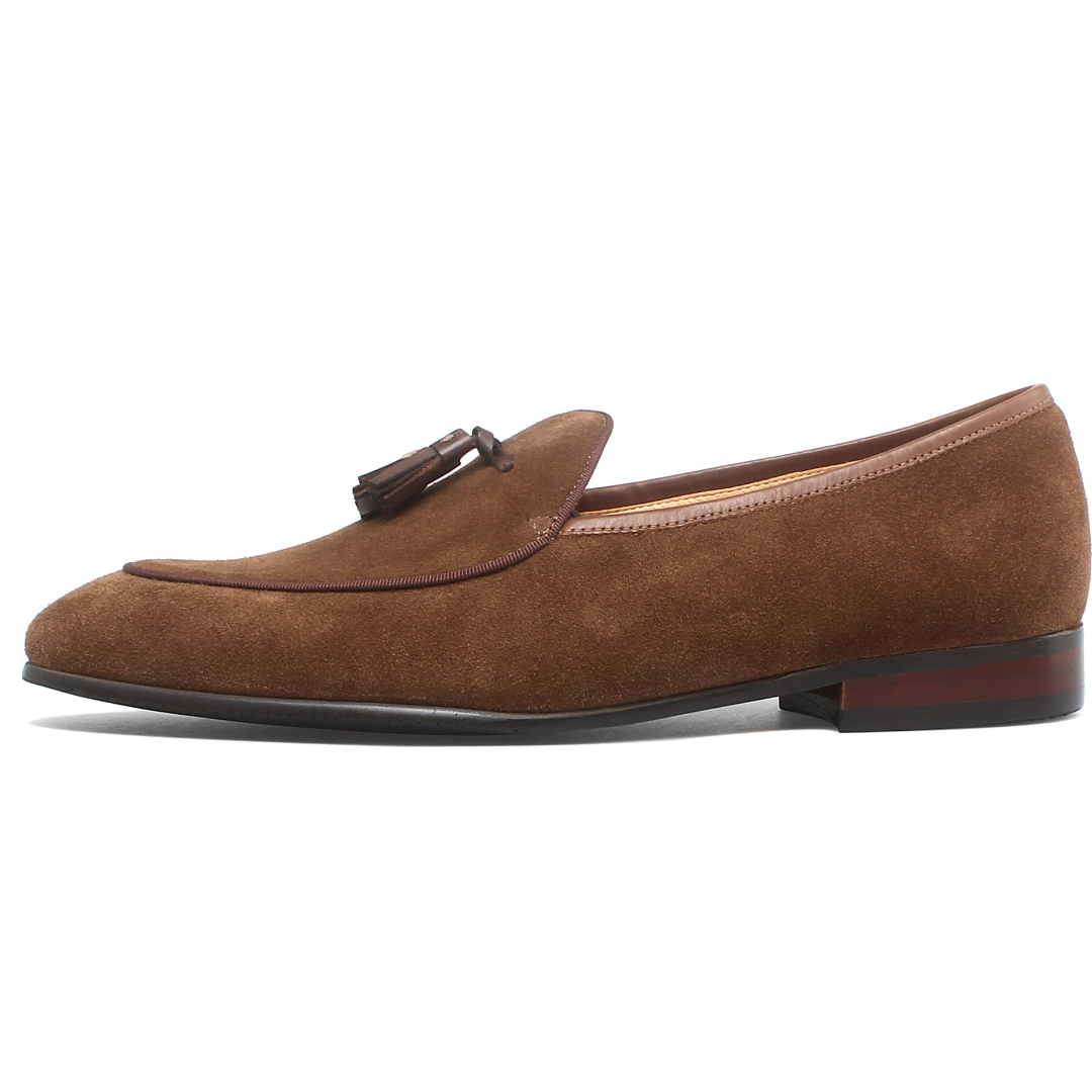 Men’s Napoli Suede Tassel Loafer
