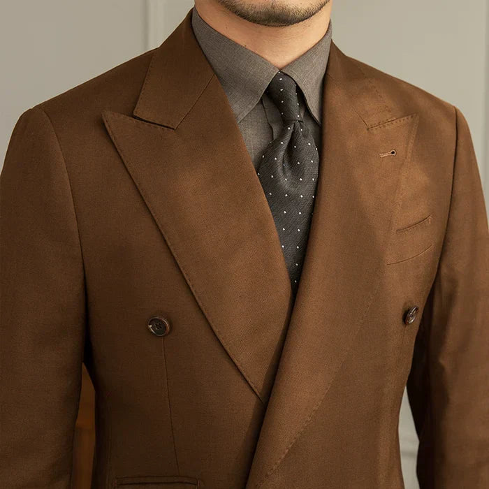 Wrap Blazer Bologna Brown