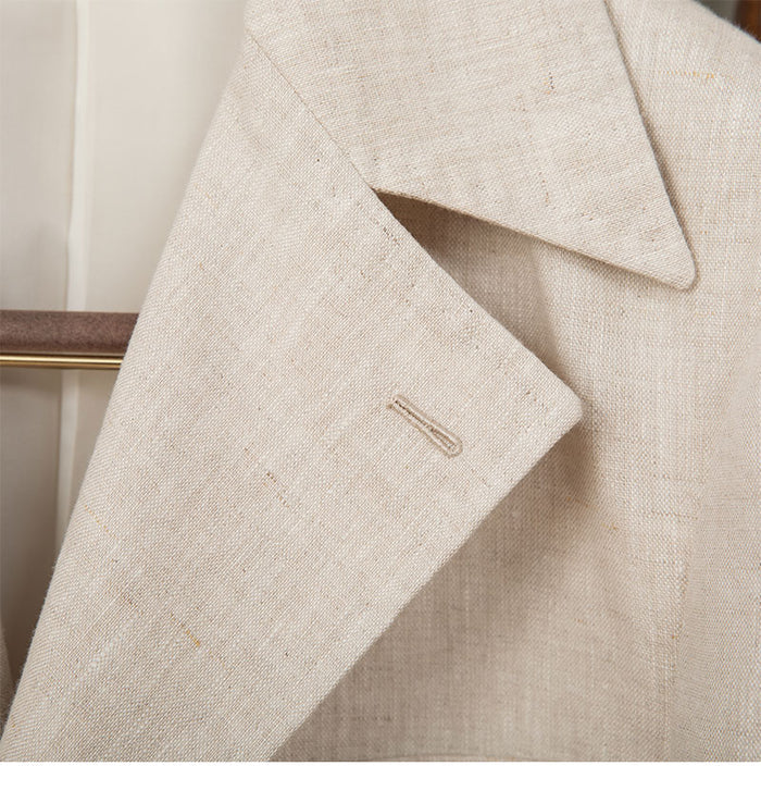 Pure Linen Safari Jacket