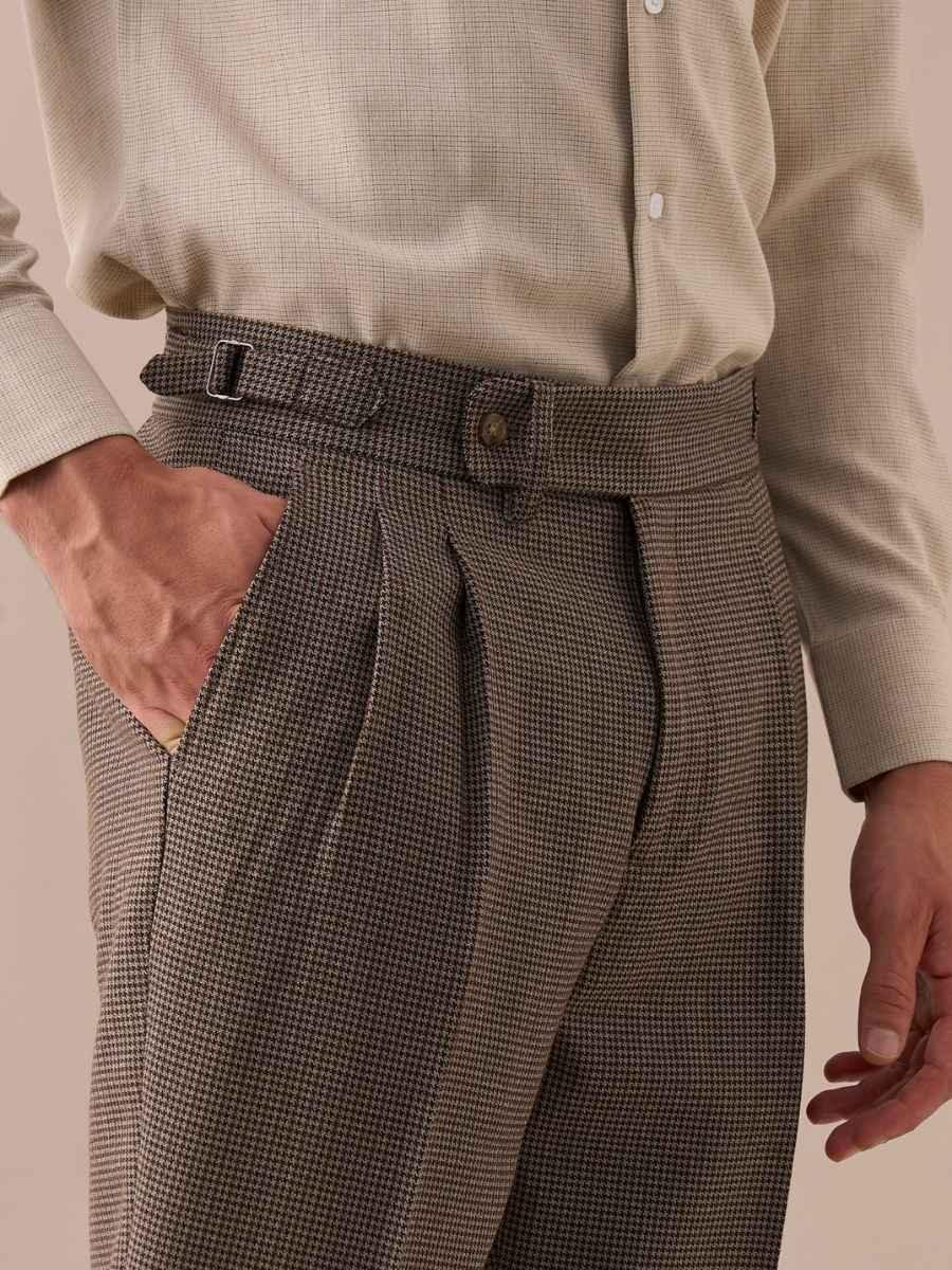 Gurkha Pants Checkered Looped LS061