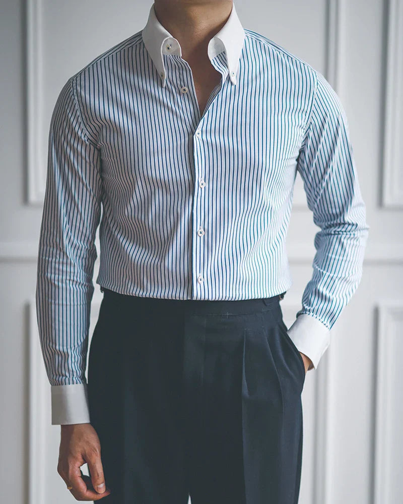 Dress Shirt Looped LS014