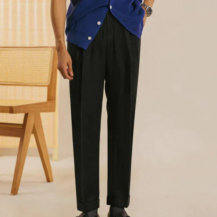 Linen Pants Looped LS035
