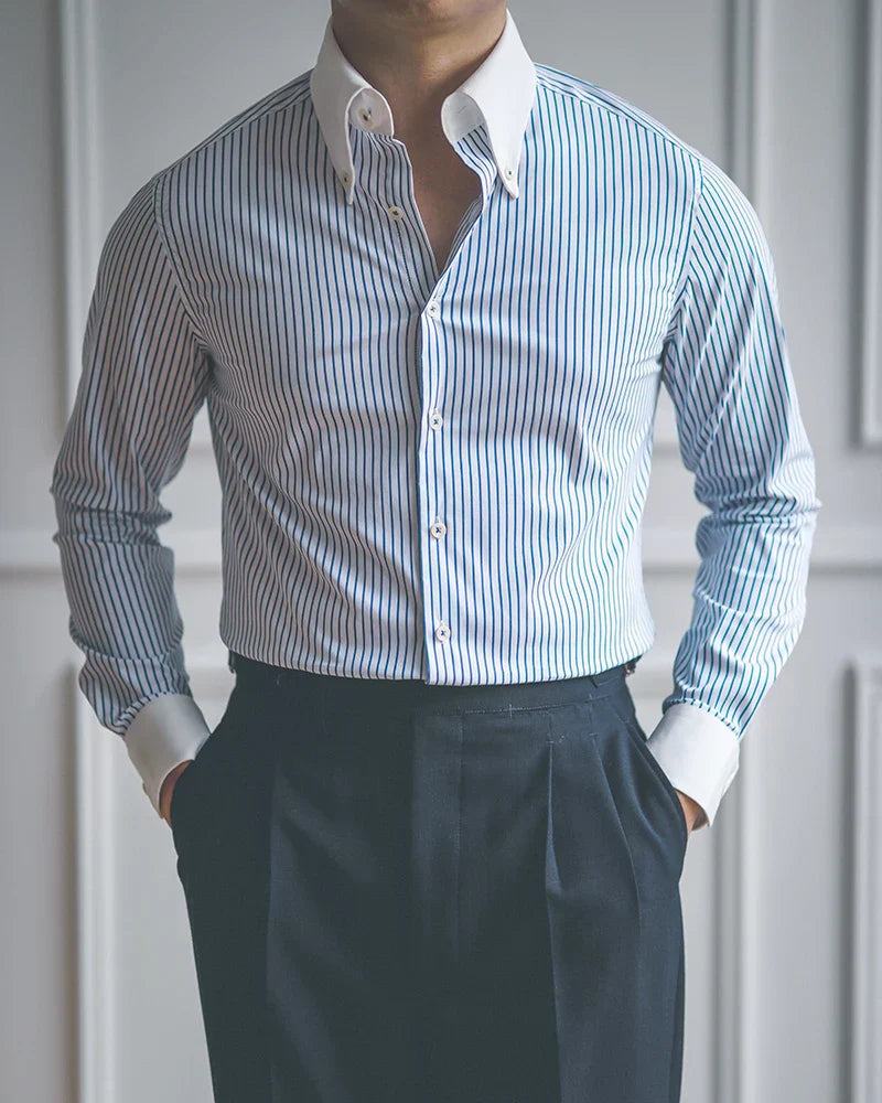 Dress Shirt Looped LS014