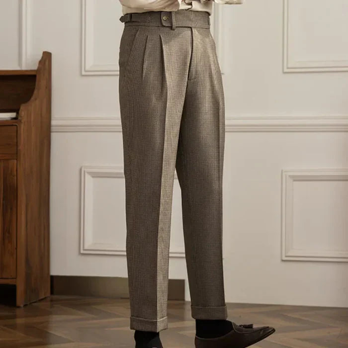 Gurkha Pants Checkered Looped LS061