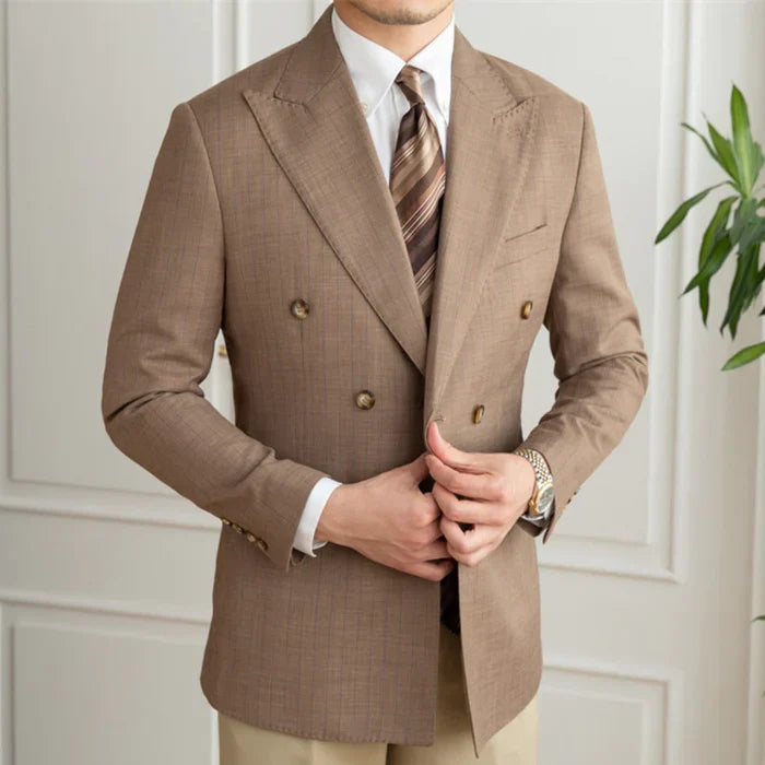 Double Breasted Blazer Looped LS033
