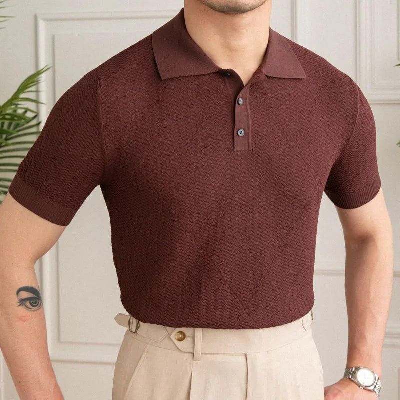 Men's Dress Shirt Looped LS059
