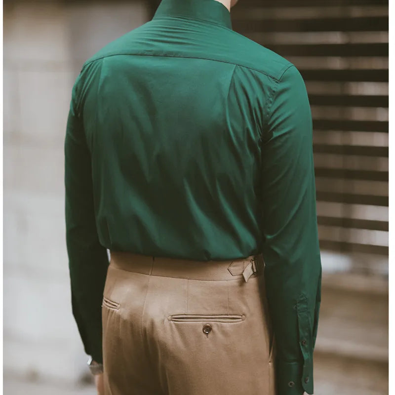 Looped LS043 Italian Collar Shirt