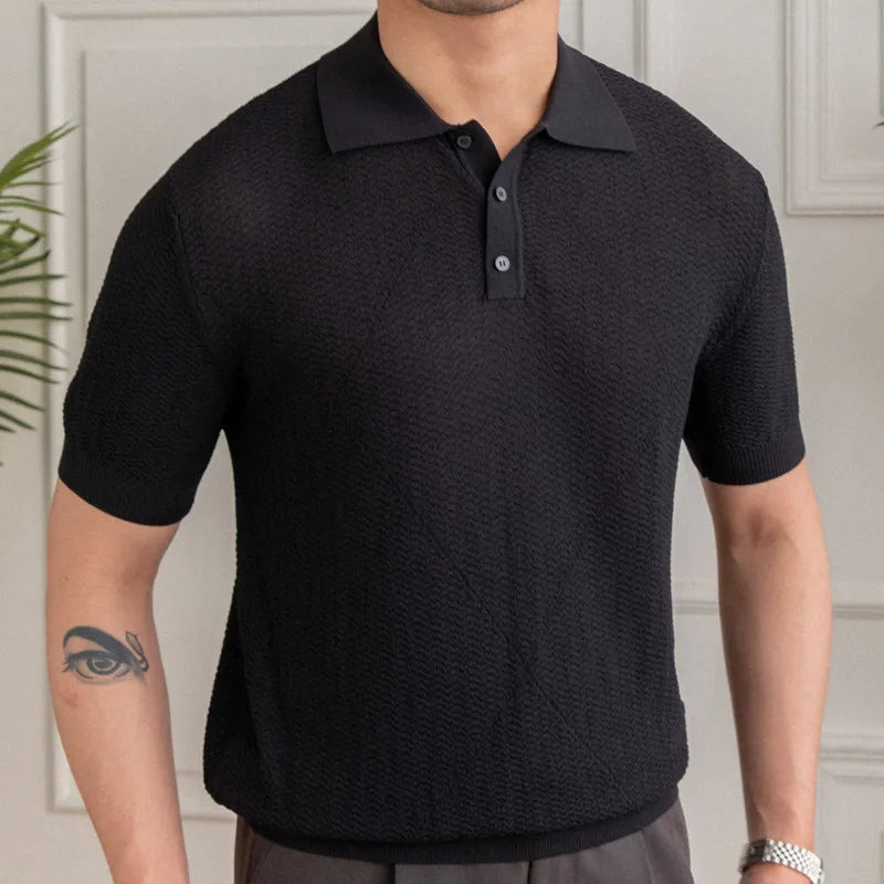 Men's Dress Shirt Looped LS059