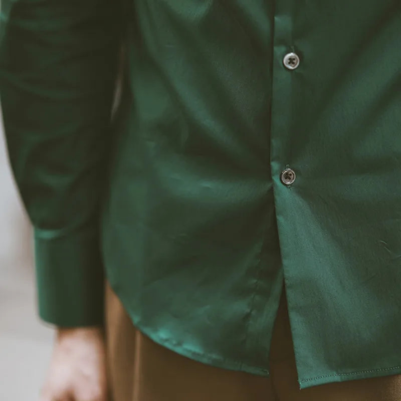 Looped LS043 Italian Collar Shirt