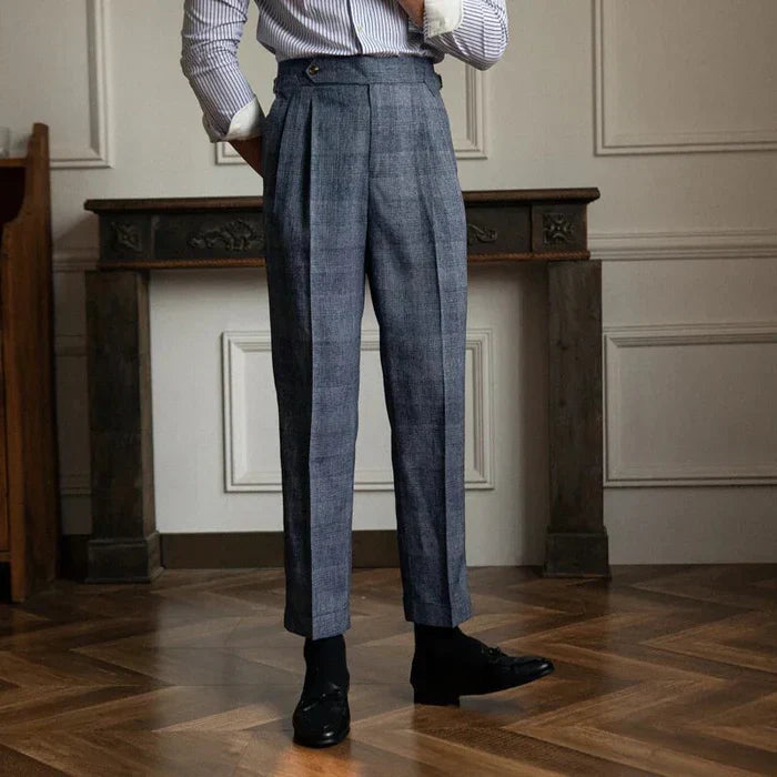 Gurkha Pants Checkered Looped LS058