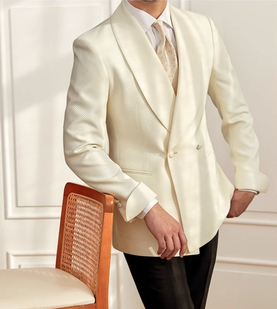 Wrap Blazer with Shawl Lapels Perúgia