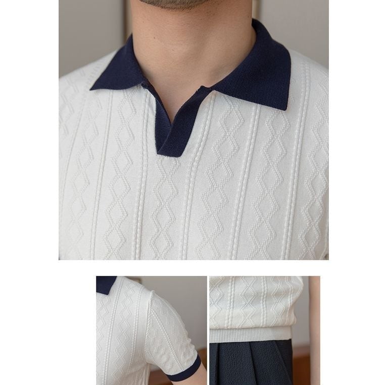 Marsala Knit Polo