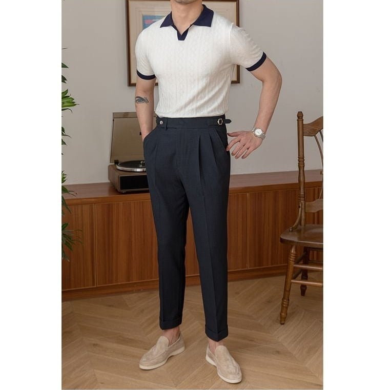 Marsala Knit Polo