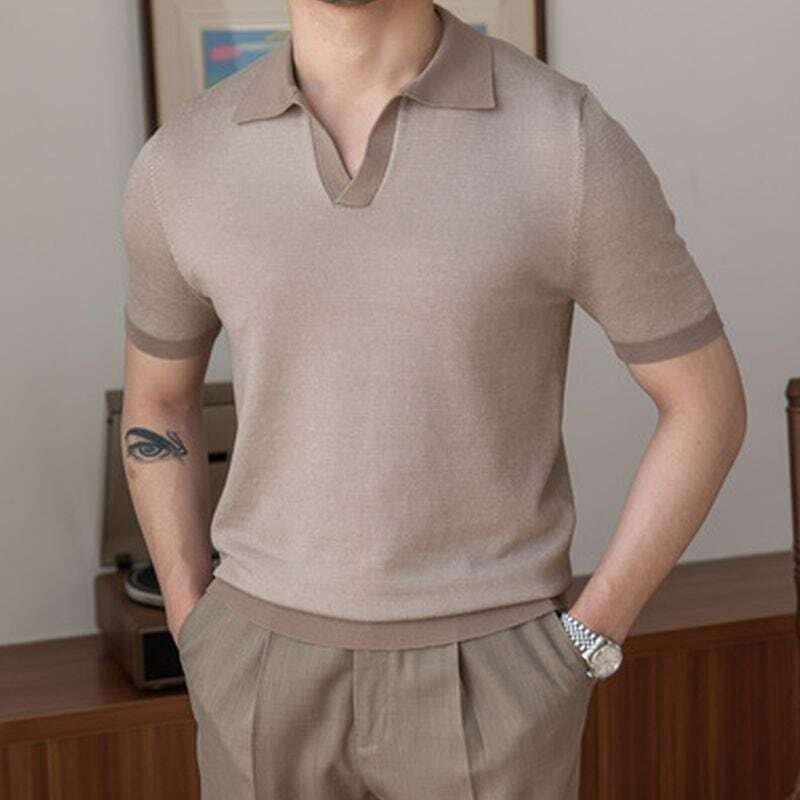 Tencel Marsala Polo