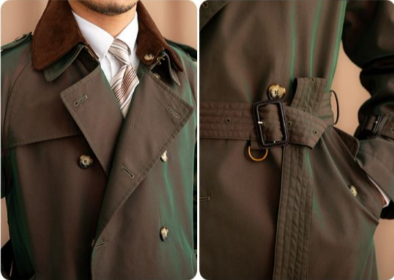 Double Breasted Bari Overcoat