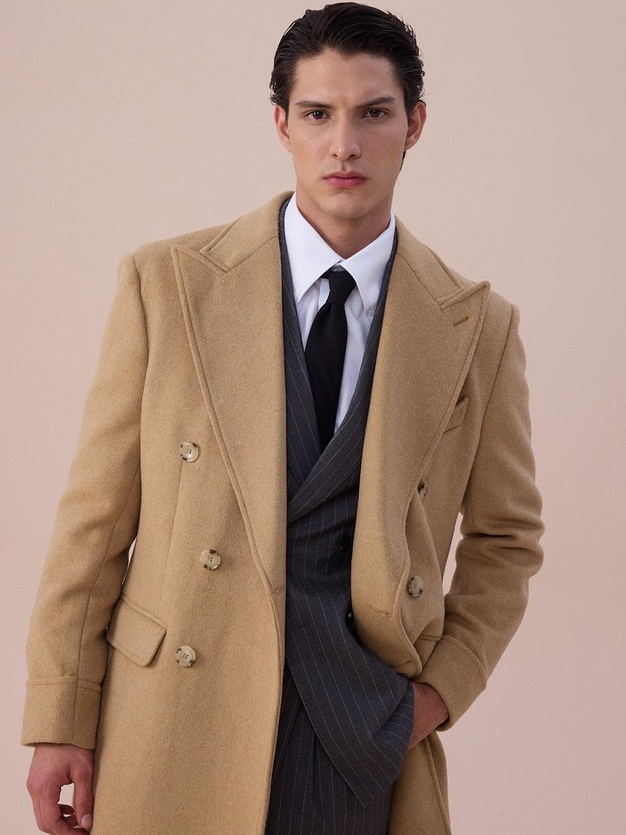 Loops Cortona Double-Breasted Overcoat